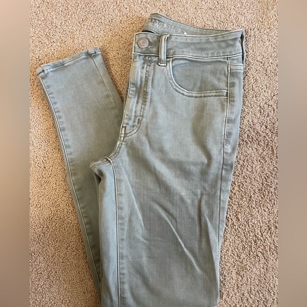 American Eagle Outfitters Women's Green Jeans